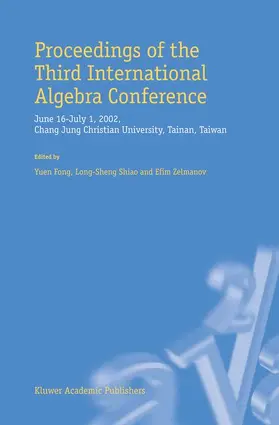 Zelmanov |  Proceedings of the Third International Algebra Conference | Buch |  Sack Fachmedien