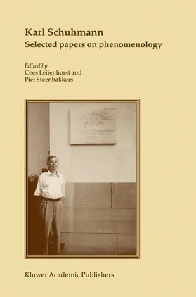Schuhmann / Steenbakkers / Leijenhorst |  Karl Schuhmann, Selected papers on phenomenology | Buch |  Sack Fachmedien