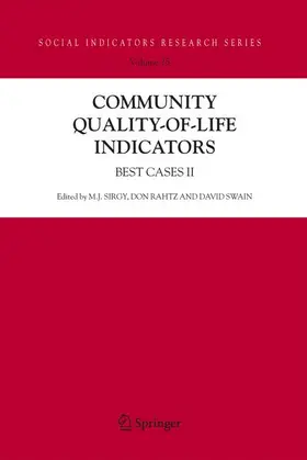 Sirgy / Swain / Rahtz |  Community Quality-of-Life Indicators | Buch |  Sack Fachmedien