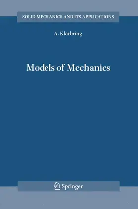 Klarbring |  Models of Mechanics | Buch |  Sack Fachmedien