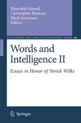 Ahmad / Stevenson / Brewster |  Words and Intelligence II | Buch |  Sack Fachmedien