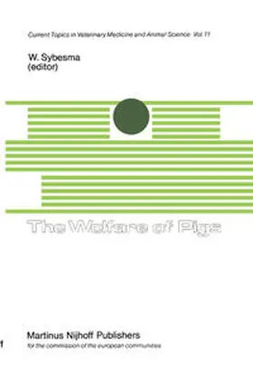 Sybesma |  The Welfare of Pigs | Buch |  Sack Fachmedien