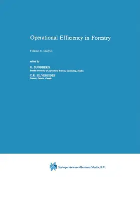 Silversides / Sundberg |  Operational Efficiency in Forestry | Buch |  Sack Fachmedien