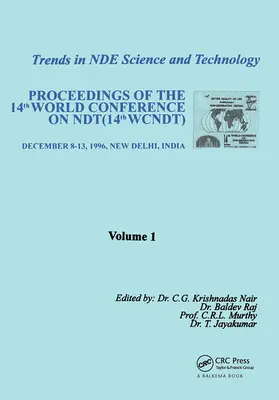 Jayakumar / Murthy / Nair |  Trends in NDE Science and Technology | Buch |  Sack Fachmedien