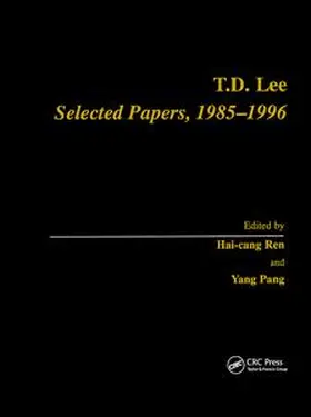 Lee / Ren / Pang |  T.D. Lee | Buch |  Sack Fachmedien