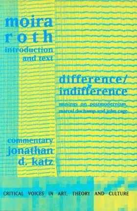 Roth / Katz |  Difference / Indifference | Buch |  Sack Fachmedien