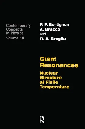 Bortigan / Bracco / Brogila |  Giant Resonances | Buch |  Sack Fachmedien