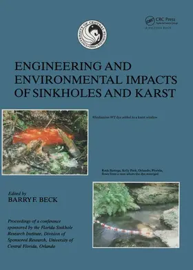 Beck |  Engineering and Environmental Impacts of Sinkholes and Karts | Buch |  Sack Fachmedien
