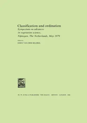 van der Maarel |  Classification and Ordination | Buch |  Sack Fachmedien