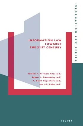 Korthals Altes |  Information Law Towards the 21st Century | Buch |  Sack Fachmedien