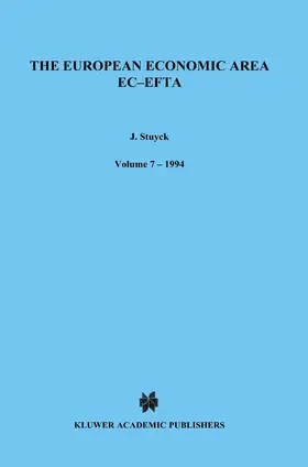 Stuyck / Loijestijn-Clearie |  The European Economic Area Ec-Efta: Institutional Aspects and Financial Services | Buch |  Sack Fachmedien