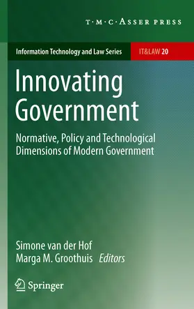 van der Hof / Groothuis | Innovating Government | E-Book | sack.de