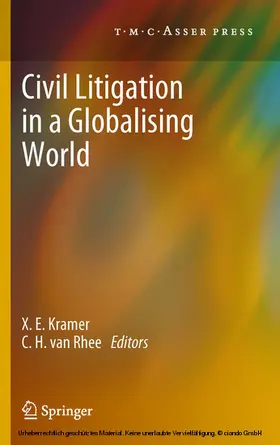Kramer / van Rhee | Civil Litigation in a Globalising World | E-Book | sack.de