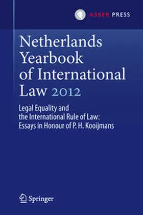 Werner / Nijman |  Netherlands Yearbook of International Law 2012 | Buch |  Sack Fachmedien