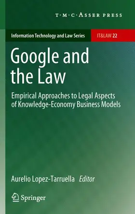 Lopez-Tarruella |  Google and the Law | Buch |  Sack Fachmedien