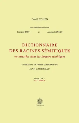 Bron / Cohen / Lonnet |  Dictionnaire Des Racines Semitiques Ou Attestees Dans Les Langues Semitiques, Fasc. 3 | Buch |  Sack Fachmedien