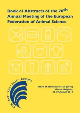  Book of Abstracts of the 70th Annual Meeting of the European Federation of Animal Science | Buch |  Sack Fachmedien