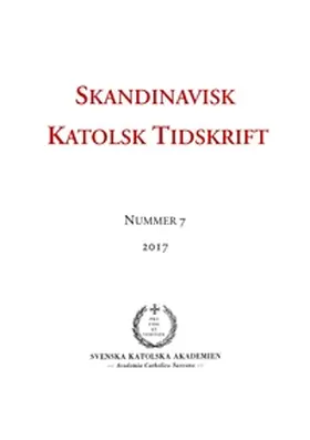 Persson |  Skandinavisk Katolsk Tidskrift | Buch |  Sack Fachmedien