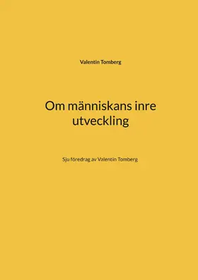 Tomberg |  Om människans inre utveckling | eBook | Sack Fachmedien
