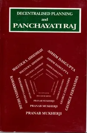 Adiseshiah / Mukherjee / Hegde |  Decentralised Planning and Panchayati Raj (Proceedings of the D T Lakdawala Memorial Symposium) | eBook | Sack Fachmedien