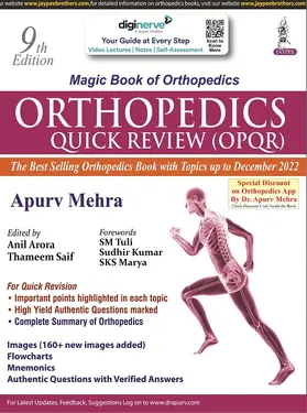 Mehra |  Orthopedics Quick Review (OPQR) | Buch |  Sack Fachmedien