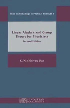 Srinivasa Rao |  Linear Algebra and Group Theory for Physicists | eBook | Sack Fachmedien