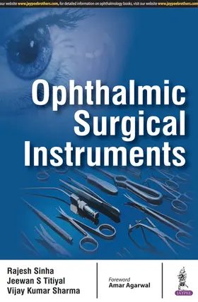 Sinha / Titiyal / Sharma |  Ophthalmic Surgical Instruments | Buch |  Sack Fachmedien