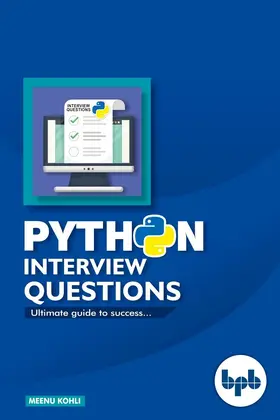 Kohli |  Python Interview Questions | eBook | Sack Fachmedien