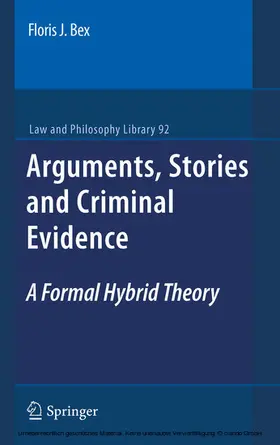Bex |  Arguments, Stories and Criminal Evidence | eBook | Sack Fachmedien