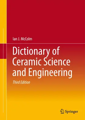 McColm |  Dictionary of Ceramic Science and Engineering | Buch |  Sack Fachmedien