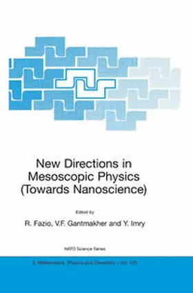 Fazio / Gantmakher / Imry |  New Directions in Mesoscopic Physics (Towards Nanoscience) | eBook | Sack Fachmedien