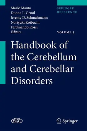 Manto / Gruol / Schmahmann |  Handbook of the Cerebellum and Cerebellar Disorders | Buch |  Sack Fachmedien