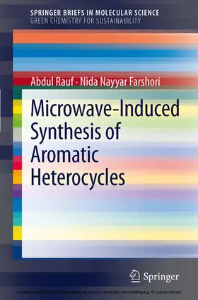 Rauf / Farshori |  Microwave-Induced Synthesis of Aromatic Heterocycles | eBook | Sack Fachmedien