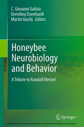 Galizia / Eisenhardt / Giurfa |  Honeybee Neurobiology and Behavior | eBook | Sack Fachmedien