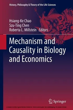 Chao / Chen / Millstein | Mechanism and Causality in Biology and Economics | E-Book | sack.de
