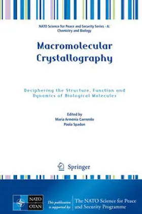 Carrondo / Spadon |  Macromolecular Crystallography | eBook | Sack Fachmedien