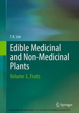 T. K. |  Edible Medicinal And Non Medicinal Plants | eBook | Sack Fachmedien