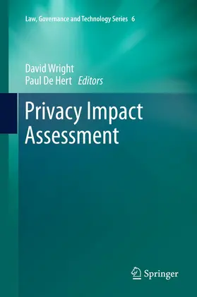 de Hert / Wright |  Privacy Impact Assessment | Buch |  Sack Fachmedien