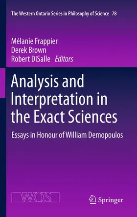 Frappier / DiSalle / Brown |  Analysis and Interpretation in the Exact Sciences | Buch |  Sack Fachmedien