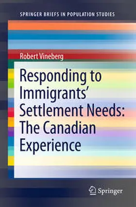 Vineberg |  Responding to Immigrants' Settlement Needs: The Canadian Experience | Buch |  Sack Fachmedien