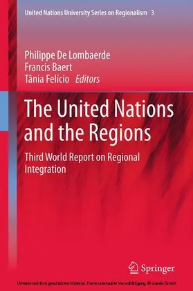 Lombaerde / Baert / Felício |  The United Nations and the Regions | eBook | Sack Fachmedien