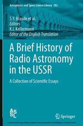 Braude / Dubinskii / Salomonovich | A Brief History of Radio Astronomy in the USSR | E-Book | sack.de
