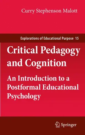 Malott |  Critical Pedagogy and Cognition | Buch |  Sack Fachmedien