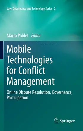 Poblet |  Mobile Technologies for Conflict Management | Buch |  Sack Fachmedien