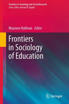 Hallinan |  Frontiers in Sociology of Education | Buch |  Sack Fachmedien