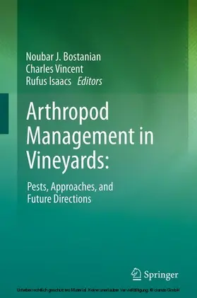 Bostanian / Vincent / Isaacs |  Arthropod Management in Vineyards: | eBook | Sack Fachmedien