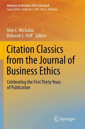 Michalos / Poff |  Citation Classics from the Journal of Business Ethics | eBook | Sack Fachmedien