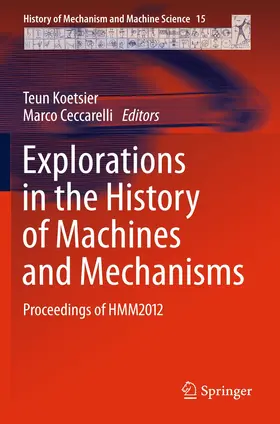Koetsier / Ceccarelli |  Explorations in the History of Machines and Mechanisms | Buch |  Sack Fachmedien