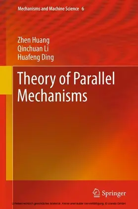 Huang / Li / Ding | Theory of Parallel Mechanisms | E-Book | sack.de