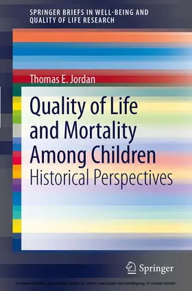 Jordan | Quality of Life and Mortality Among Children | E-Book | sack.de